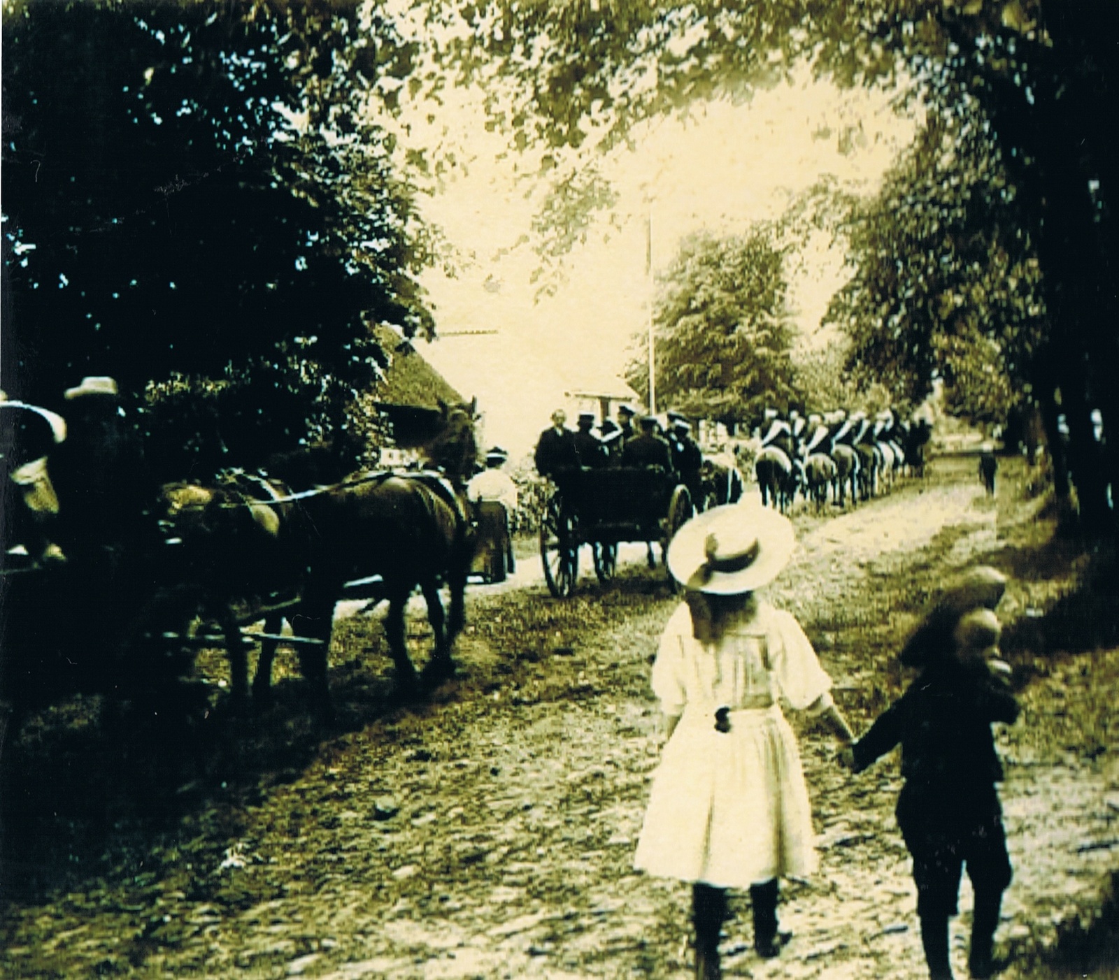 Reiterzug 1908